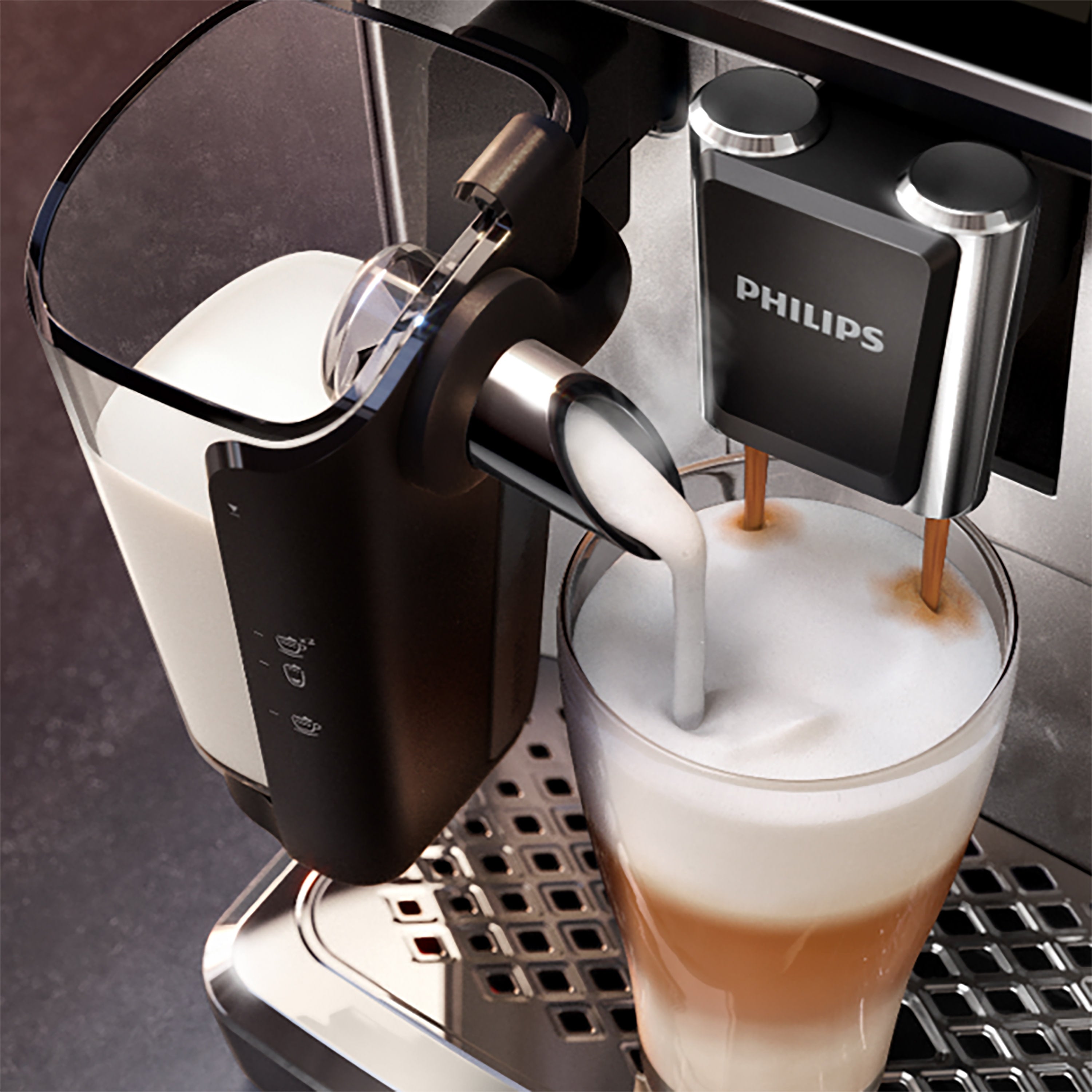 Philips 3200 series Fully Automatic Espresso Machine with LatteGo milk frother