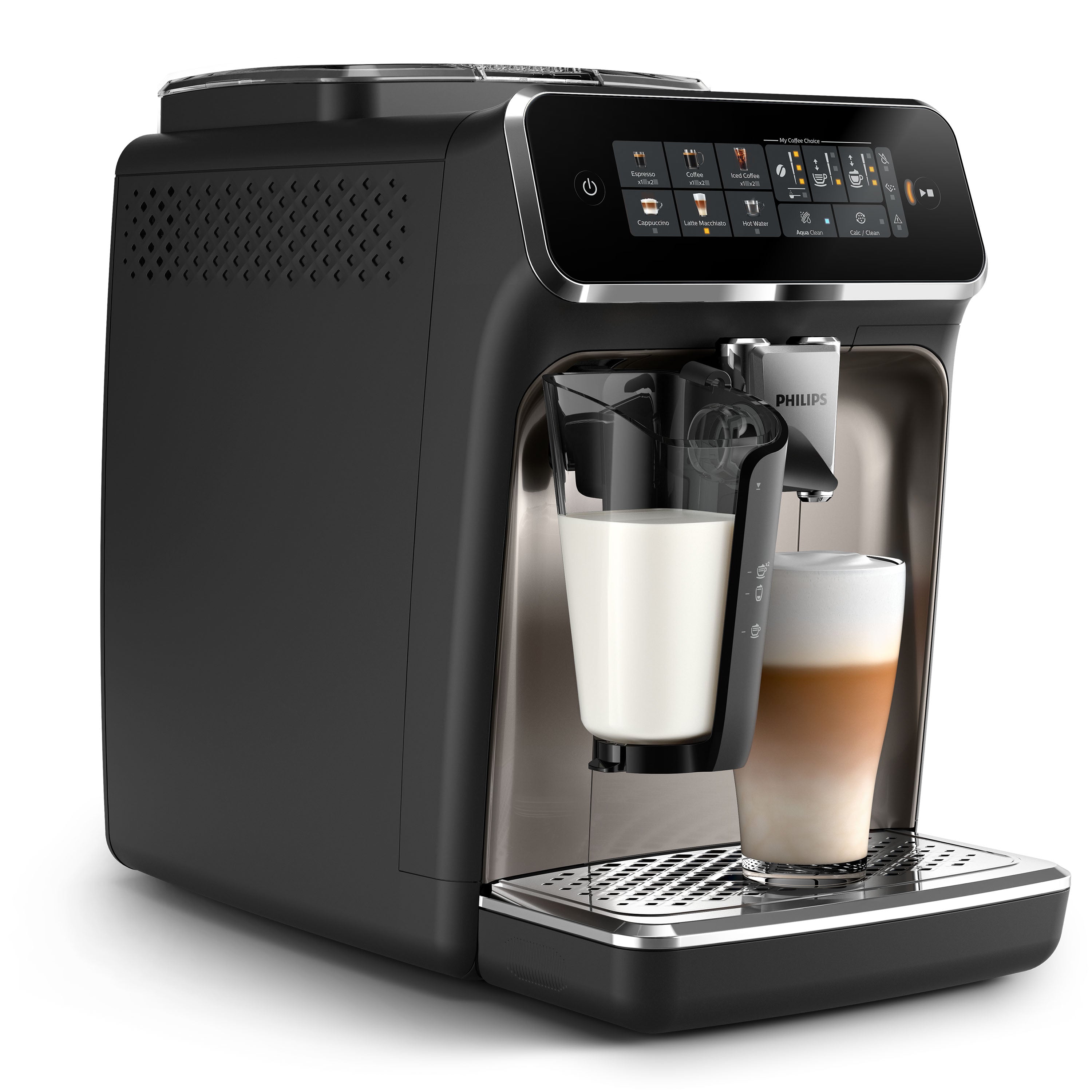 Philips 3300 Fully Automatic Espresso Machine with LatteGo