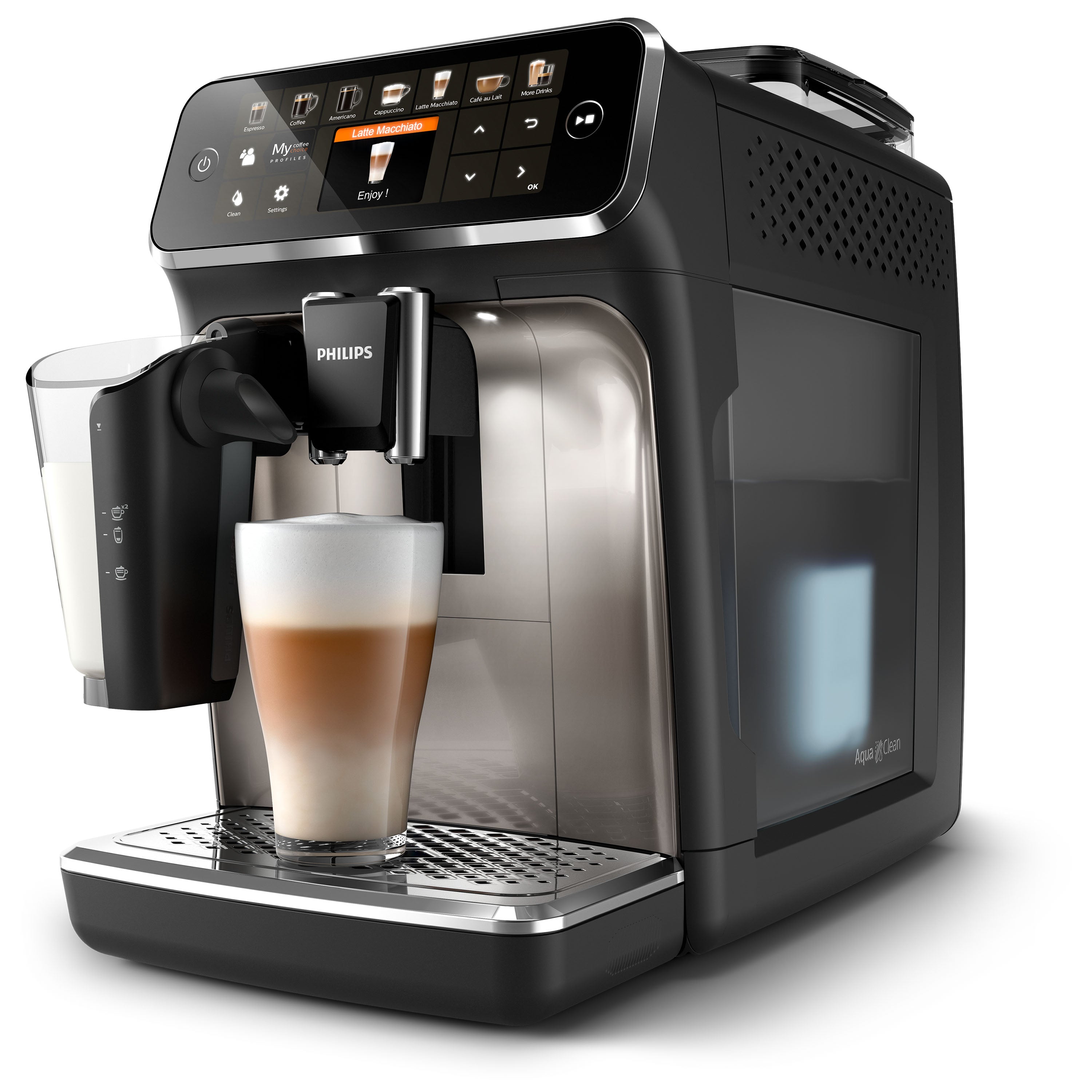 Philips 5400 Series Fully Automatic Espresso Machine - LatteGo
