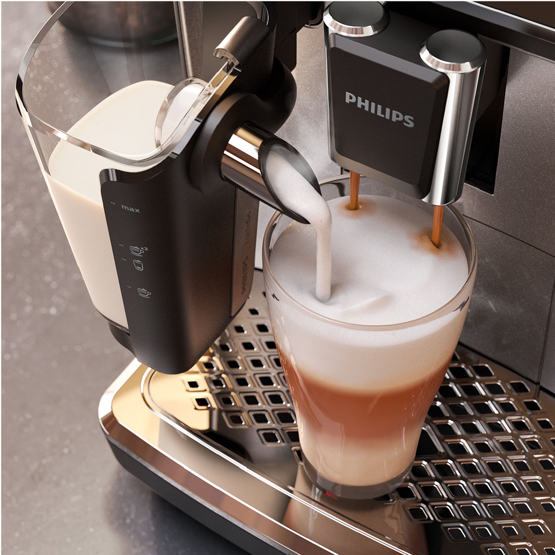 Philips 3300 Series Fully Automatic Espresso Machine LatteGo