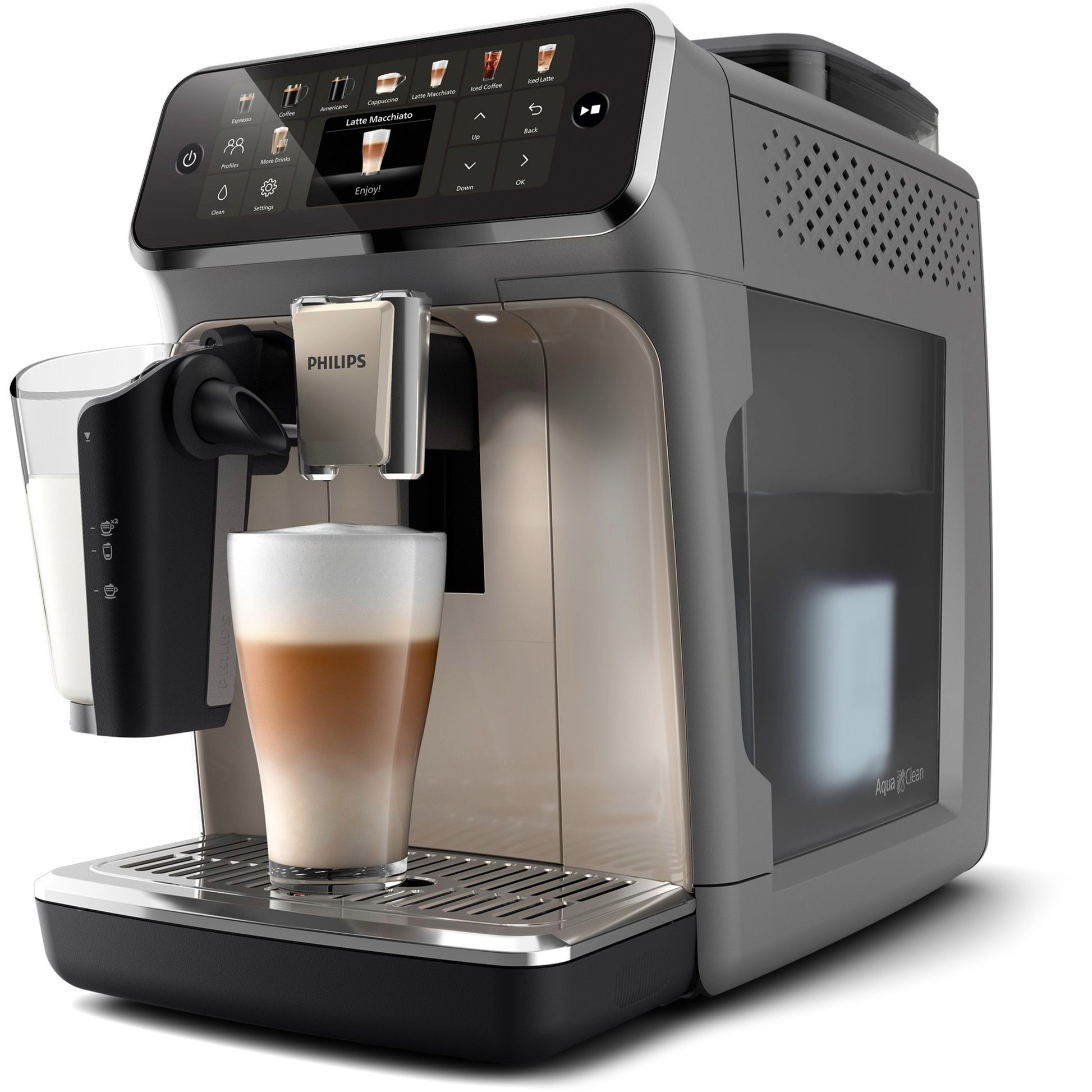 Philips 5500 Series Fully Automatic Espresso Machine LatteGo EP5544 Philips Home Appliances US