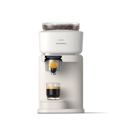 Baristina Espresso machine Milky White (BAR301/00)