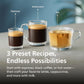 3 preset recipes.