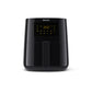 Black Philips air fryer on a white background