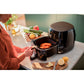 Philips Airfryer cooking salamon.