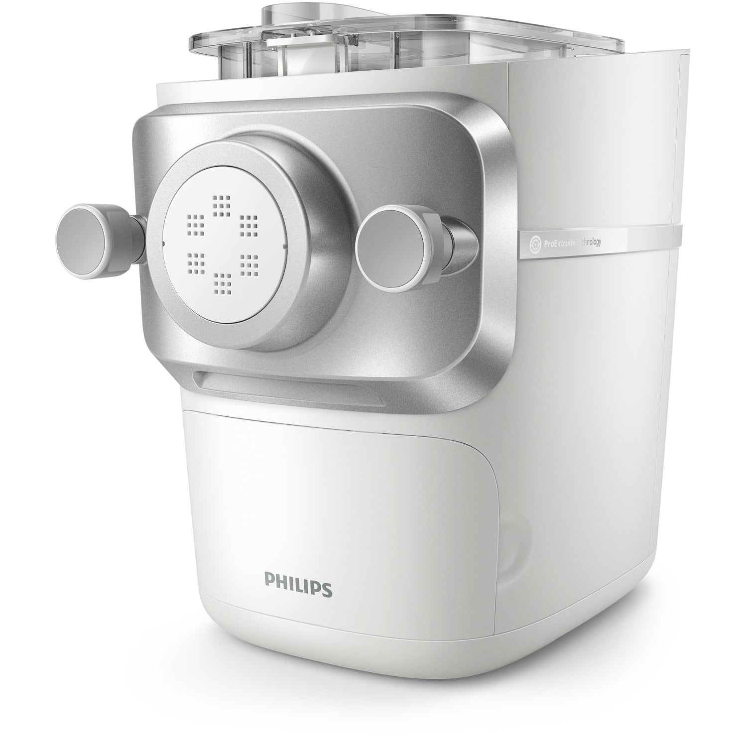 Philips pasta maker on a white background