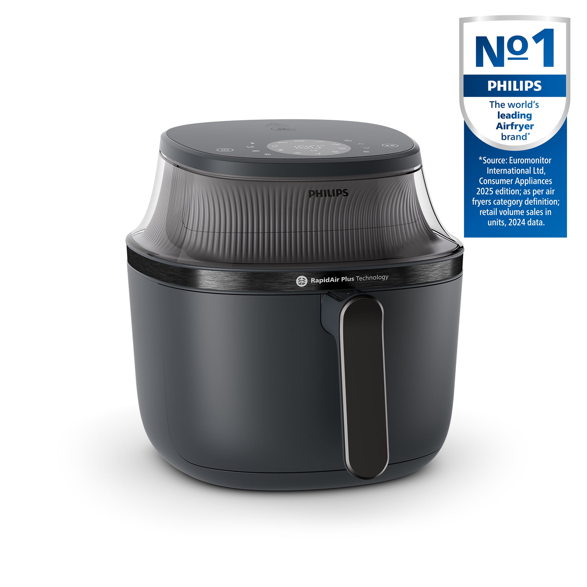 Number 1 badge for the Philips Airfryer 3000 series