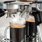 Brewed hot coffee.