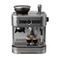 Philips espresso machine with two cups of coffee on a white background