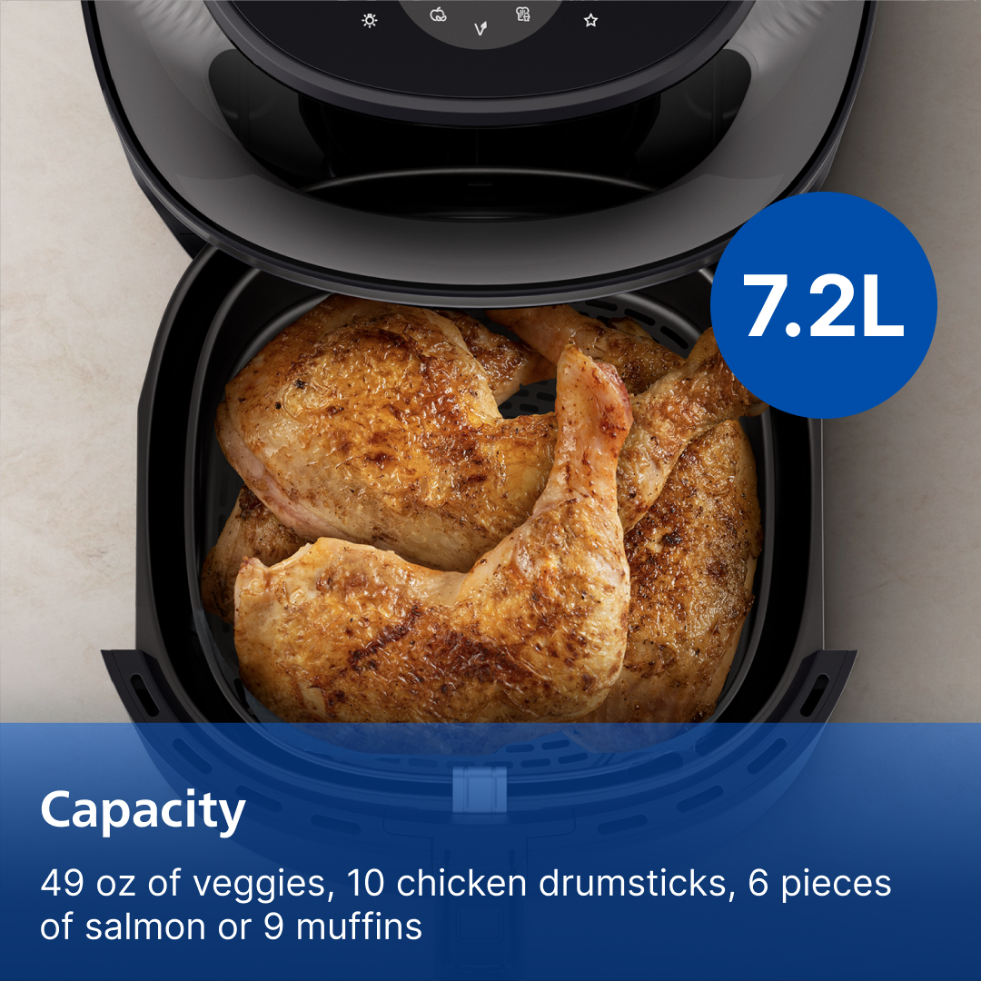 Philips 3000 Series Airfryer with Window, 7.6 Qt (7.2L) – Philips Philips 3000 Series Airfryer with Window, 7.6 Qt (7.2L) – Philips