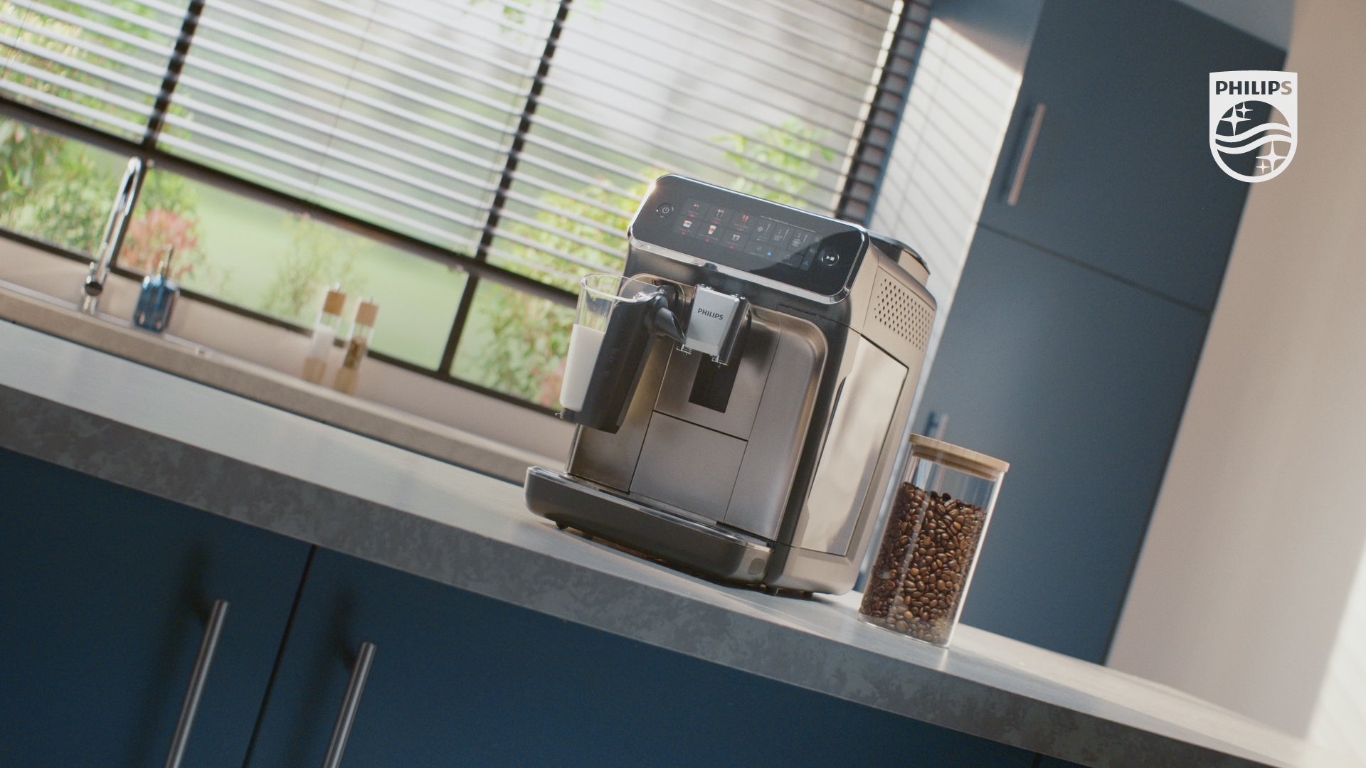 Philips 3300 Fully Automatic Espresso Machine-LatteGo video